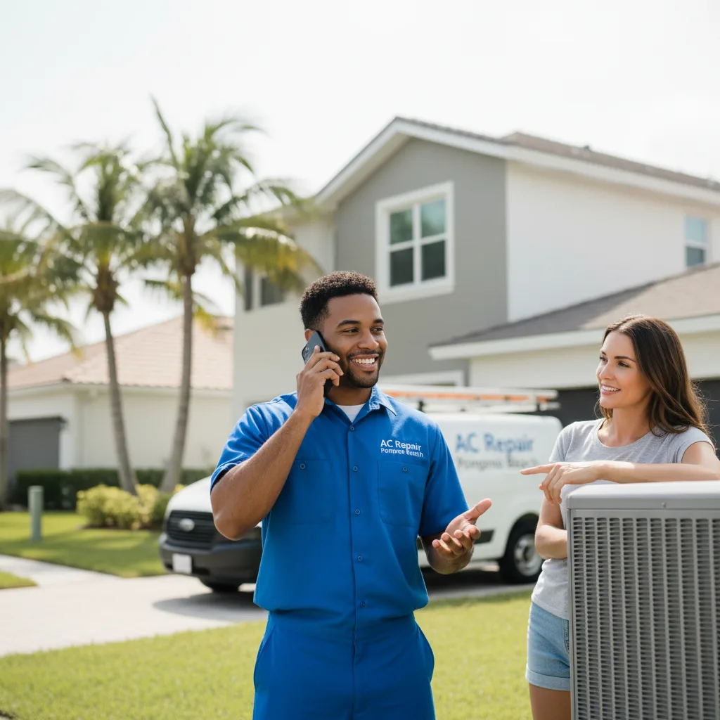 AC Repair Pompano Beach customer support in Pittsville